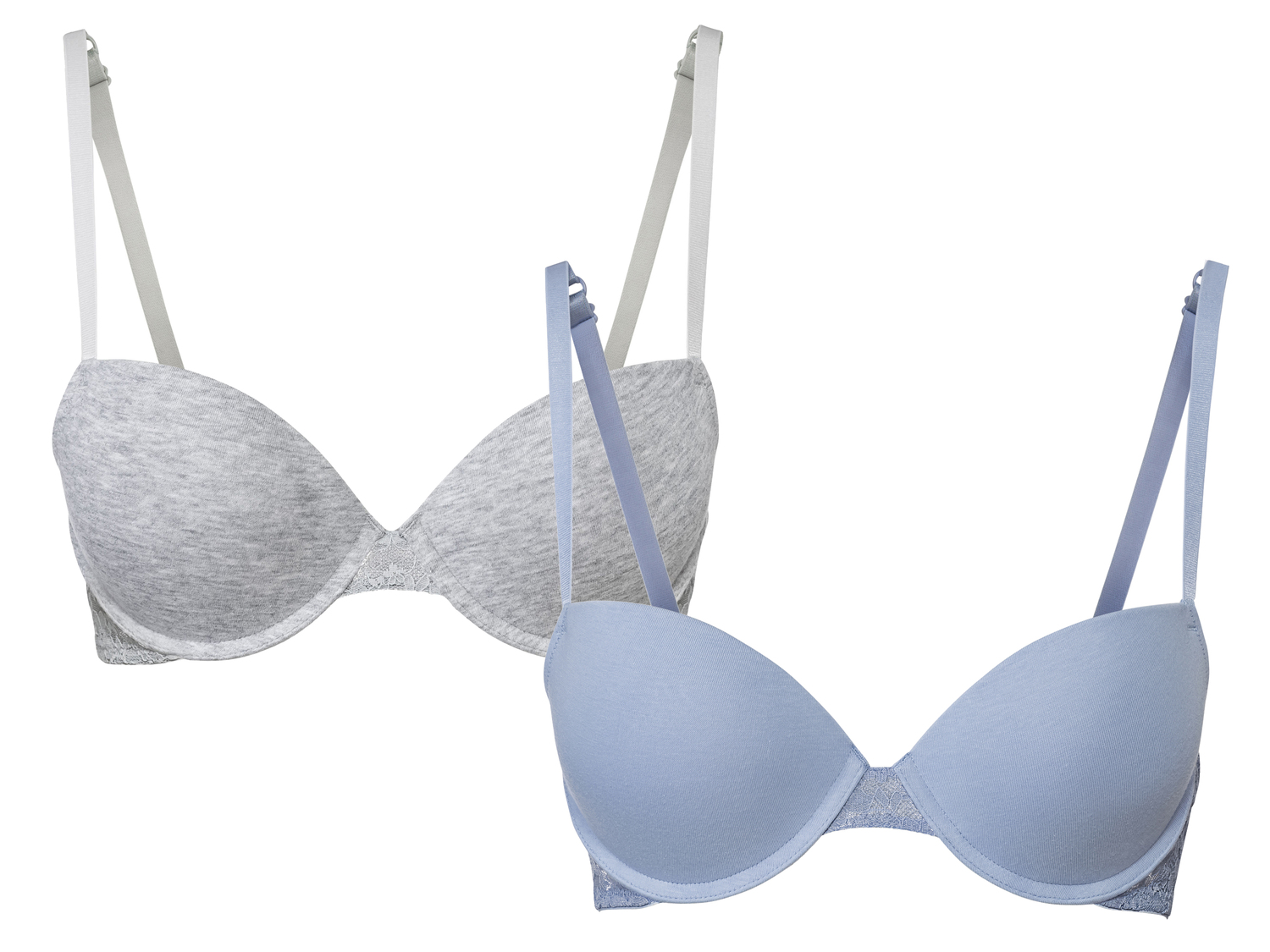 Reggiseno Push Up con pizzo Esmara, prezzo 8.99 €
2 pezzi - Misure: 3B-5C
Taglie ...