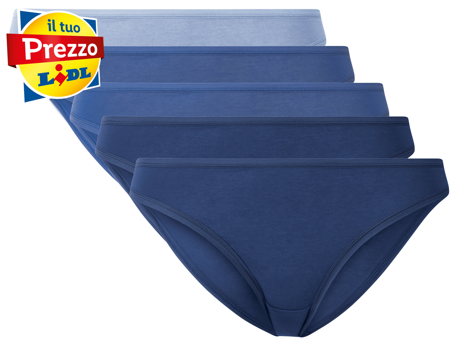 Minislip da donna Esmara, prezzo 6.99 €
5 pezzi - Misure: S-L
Taglie ...