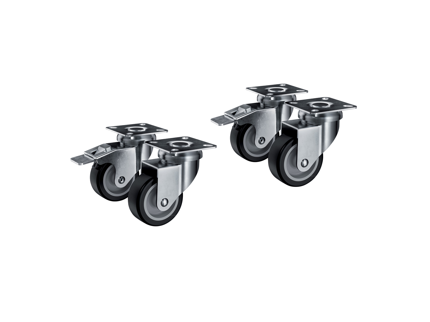 Set rotelle per mobili Parkside, prezzo 4.99 &#8364;  

Caratteristiche