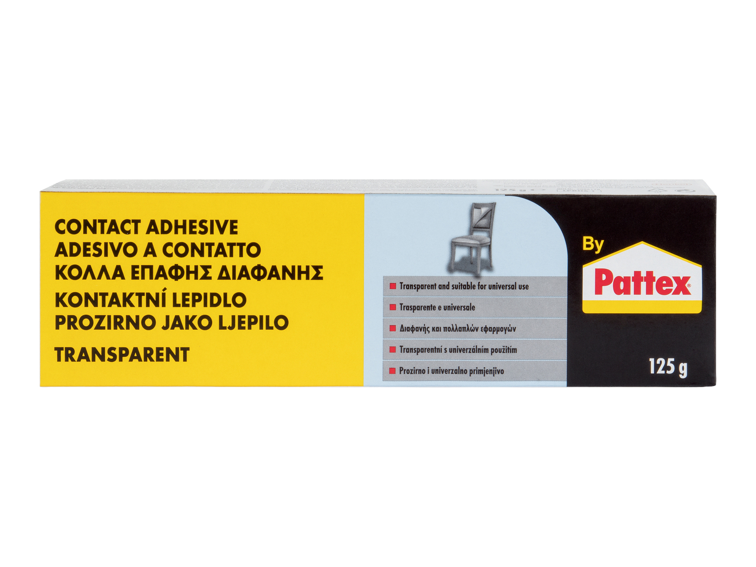 Adesivo a contatto trasparente o classico o set colle Pattex, prezzo 1.79 € ...