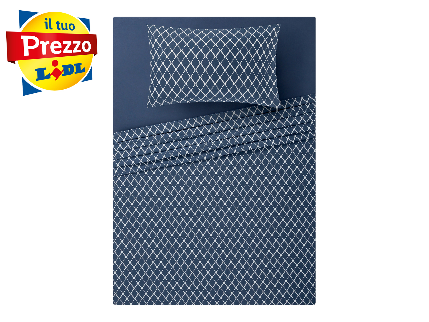 Completo lenzuola 1 piazza e mezza Oeko-tex-green, prezzo 12.99 &#8364; 
- Dimensioni:
- ...