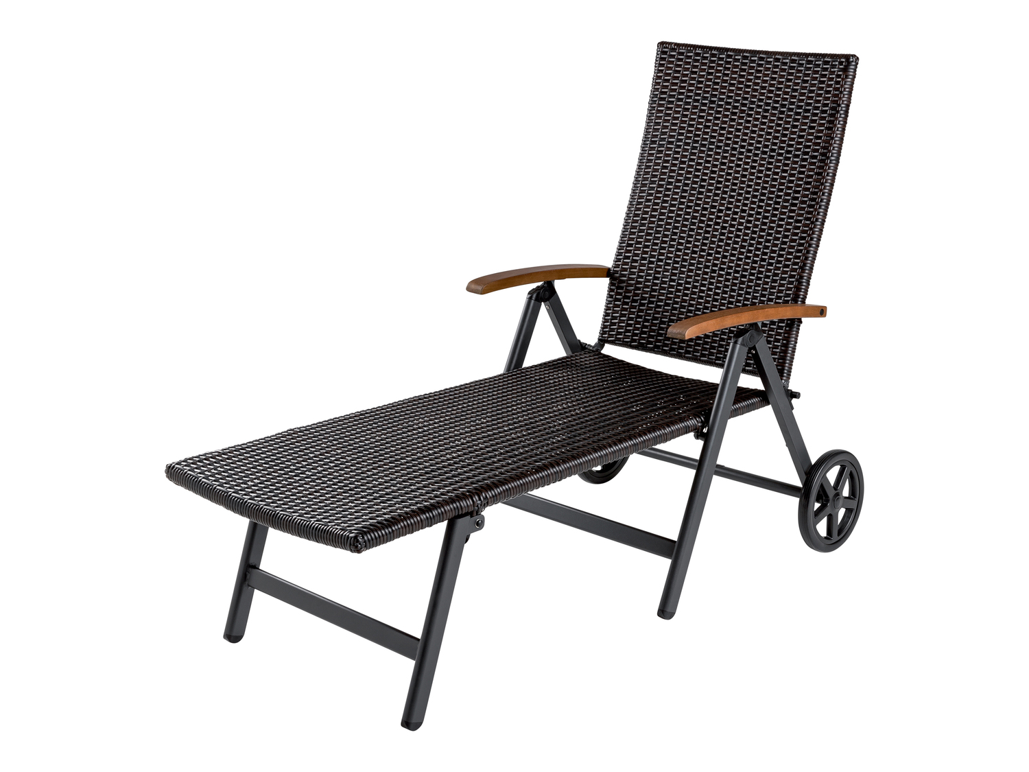 Lettino sdraio da giardino Florabest, prezzo 99.00 &#8364; 
- Schienale regolabile ...