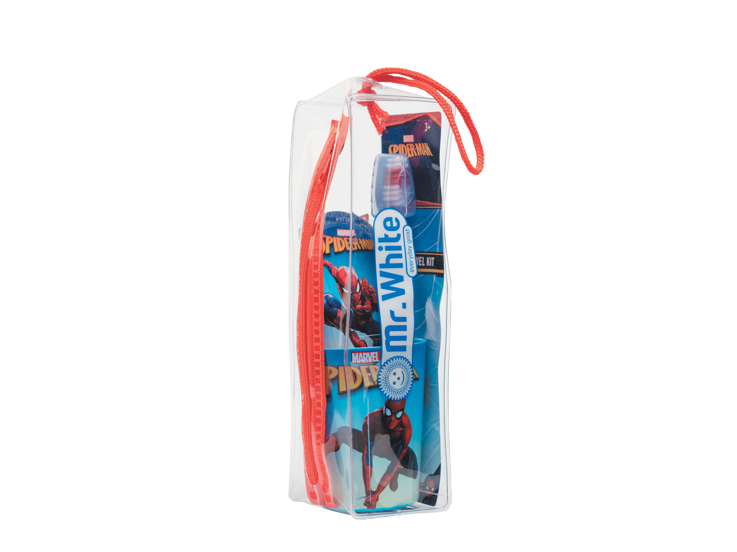 Pochette da bambini per igiene orale Spiderman, Winx, Ninja Turtles, Trolls, Maggie&amp;Bianca, ...