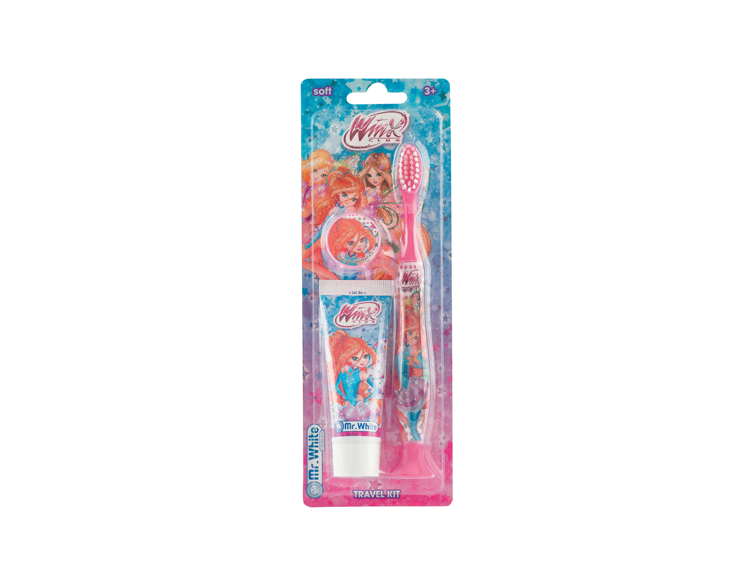 Kit da viaggio da bambini per igiene orale Spiderman, Winx , prezzo 2.79 € ...