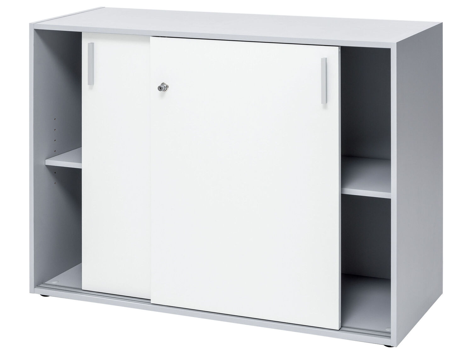 Mobiletto per ufficio con ante scorrevoli Livarno Living, prezzo 59.00 €
- Ripiani ...