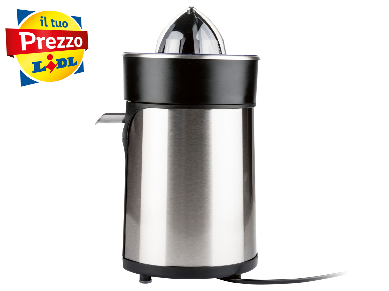 Spremiagrumi elettrico Silvercrest Kitchen Tools, prezzo 17.99 €
- Cono ...