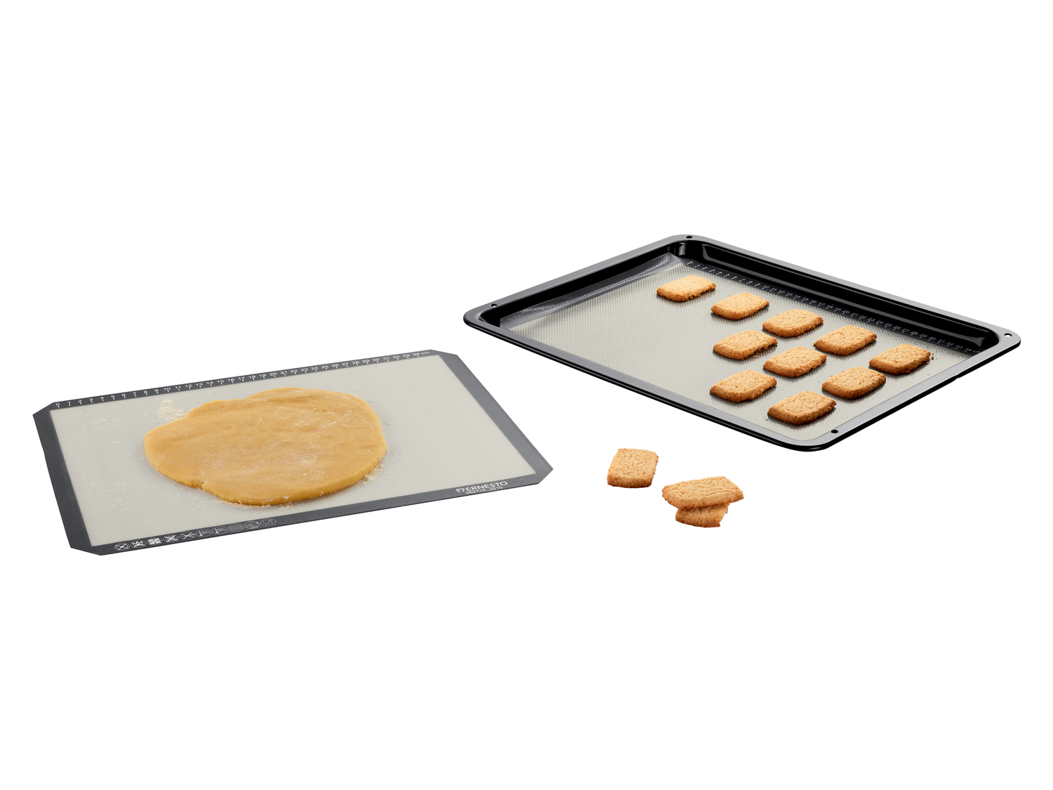 Foglio da forno in silicone Ernesto, prezzo 6.99 €
2 pezzi
- Dimensioni: ...