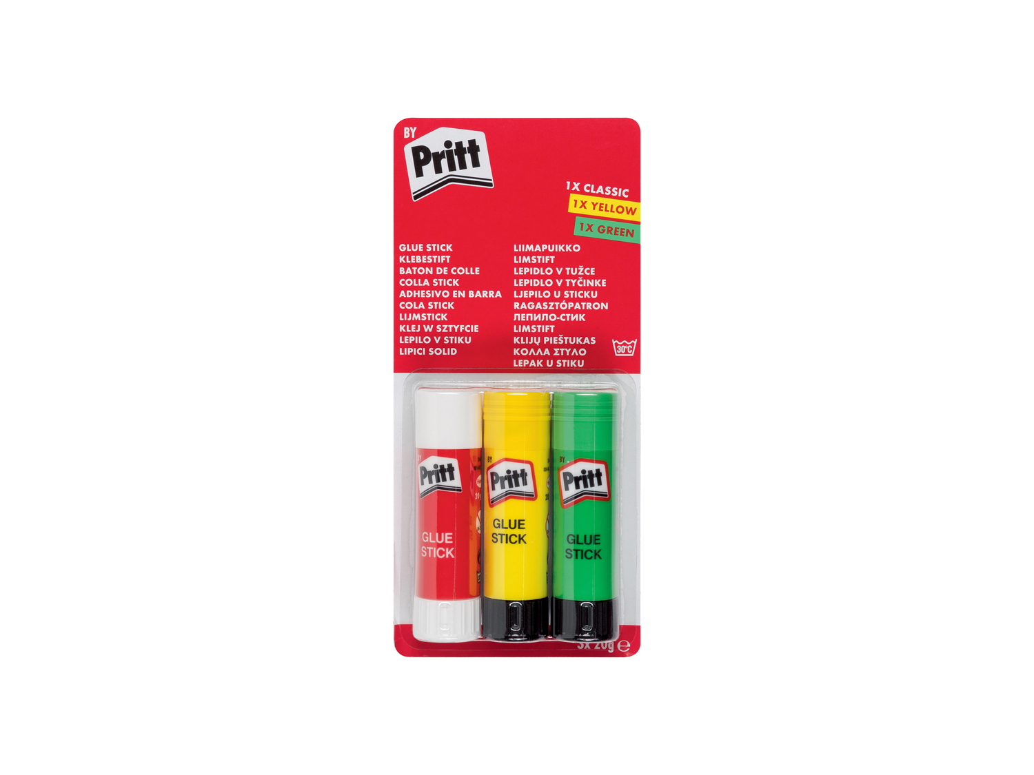 Colla Pritt, prezzo 1.99 €
3 o 5 pezzi
Caratteristiche