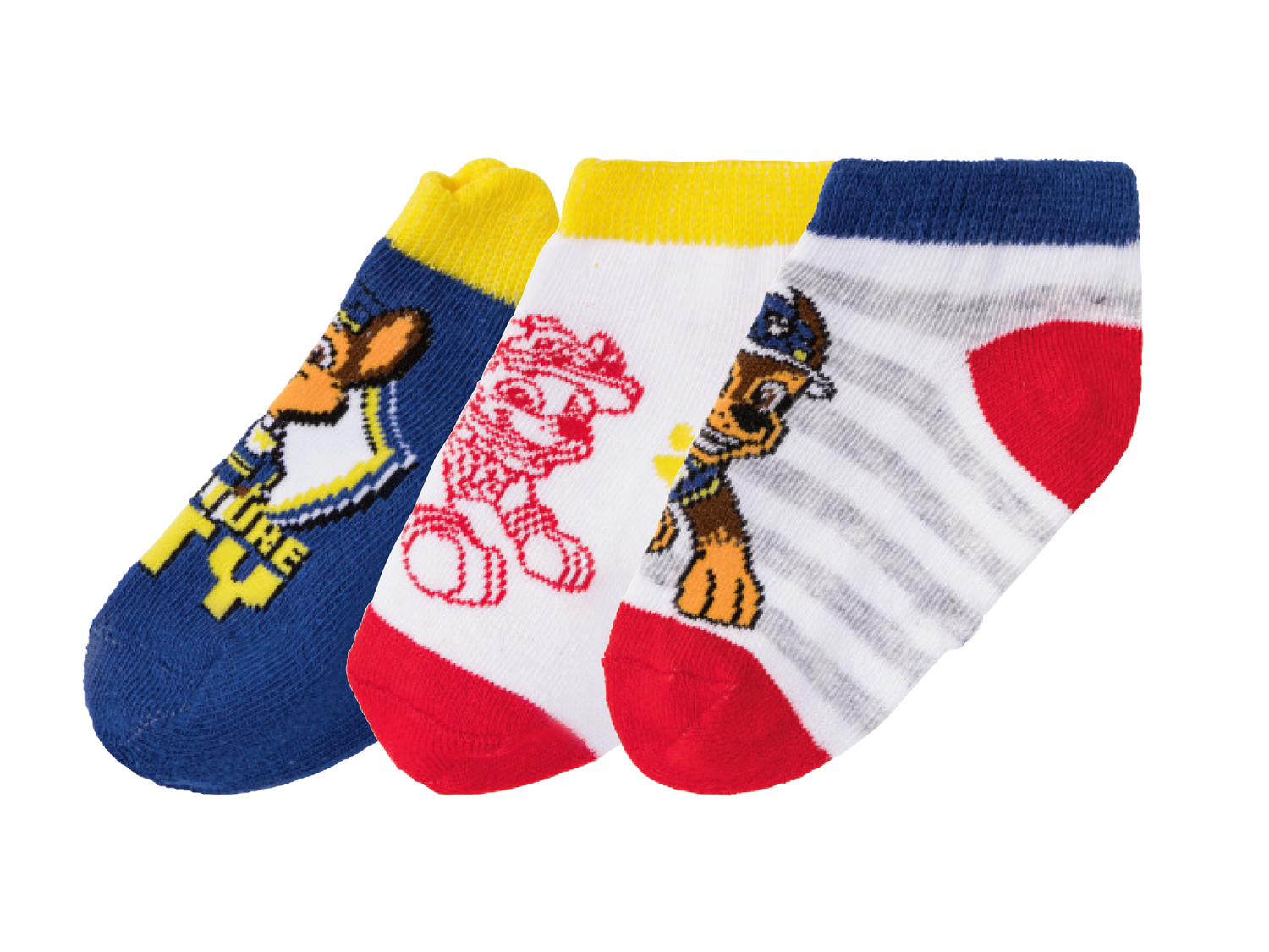 Calzini da bambino Paw Patrol Oeko-tex, prezzo 2.99 €
3 paia - Misure: 19-34
Taglie ...