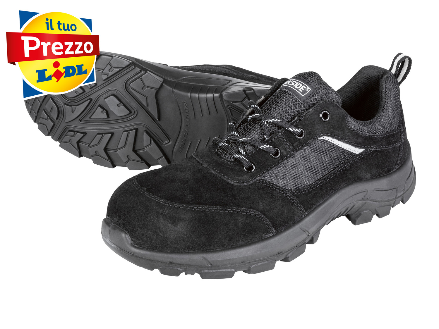Scarpe antinfortunistiche da uomo Parkside, prezzo 19.99 &#8364; 
Misure: 41-46 ...