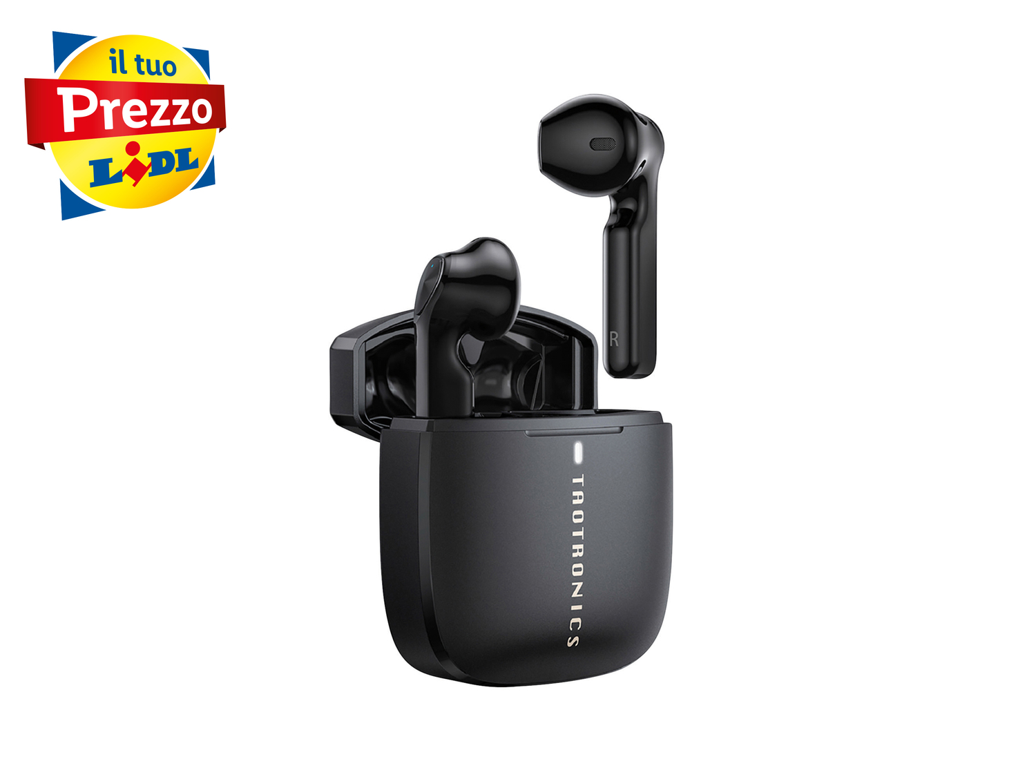 Cuffie auricolari bluetooth con custodia di ricarica Bluetooth Taotronics, prezzo ...