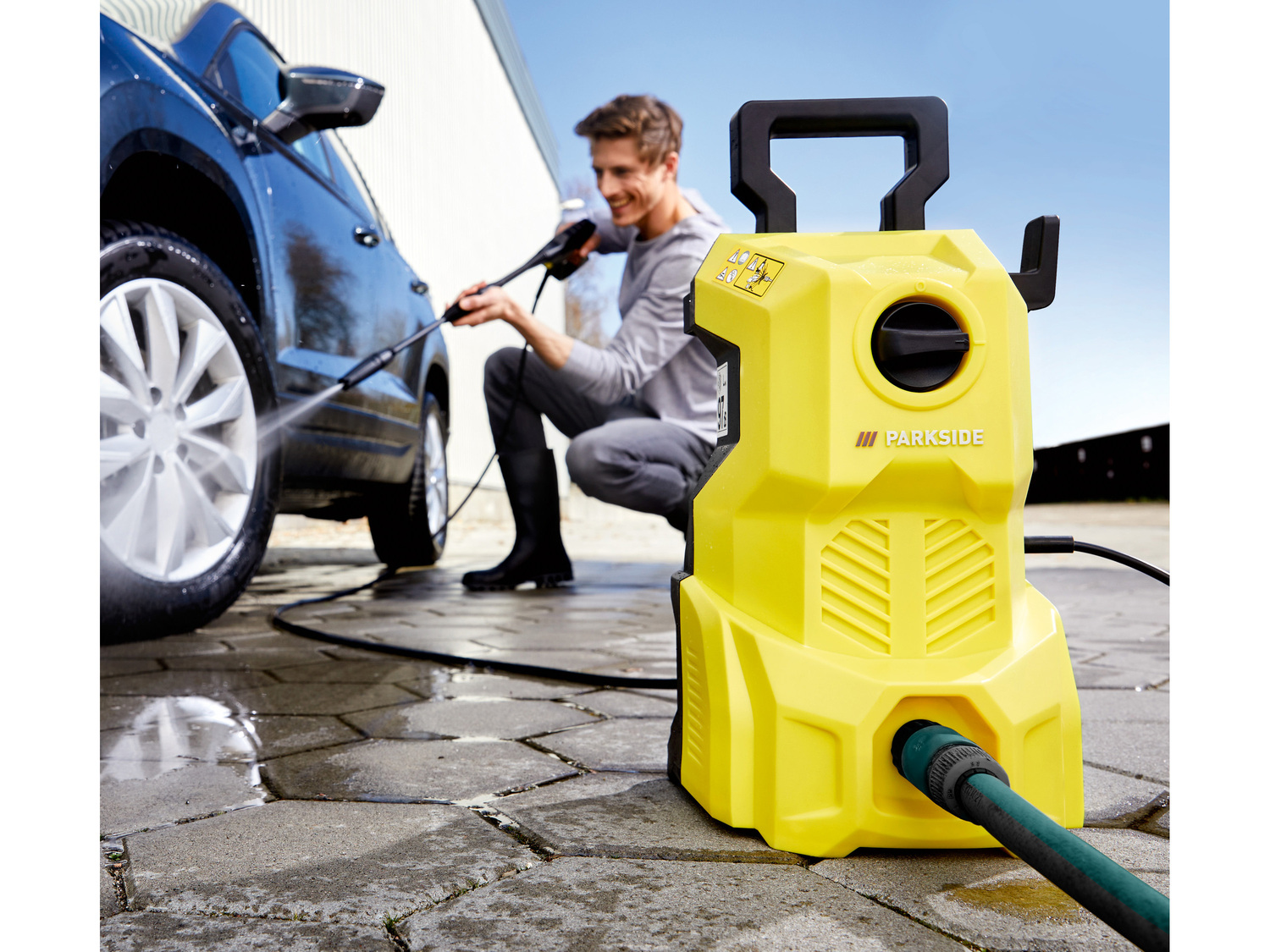 Idropulitrice ad alta pressione Parkside, prezzo 39.99 €
- Sistema di avvio-arresto ...