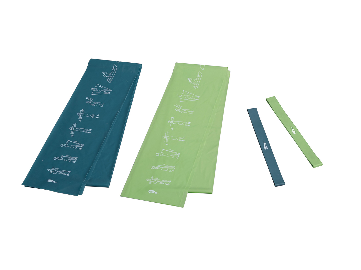 Set fasce elastiche Crivit, prezzo 4.99 €
4 pezzi
- 2 fasce elastiche ...