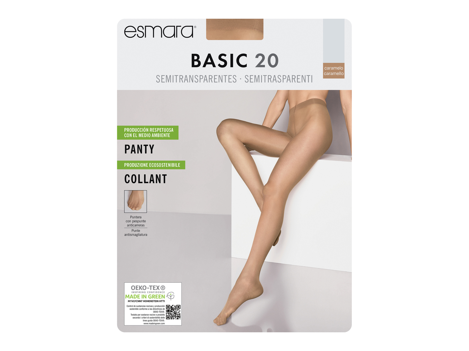 Collant da donna o gambaletti o calzini da donna 20 DEN Esmara, prezzo 2.99 &#8364; ...