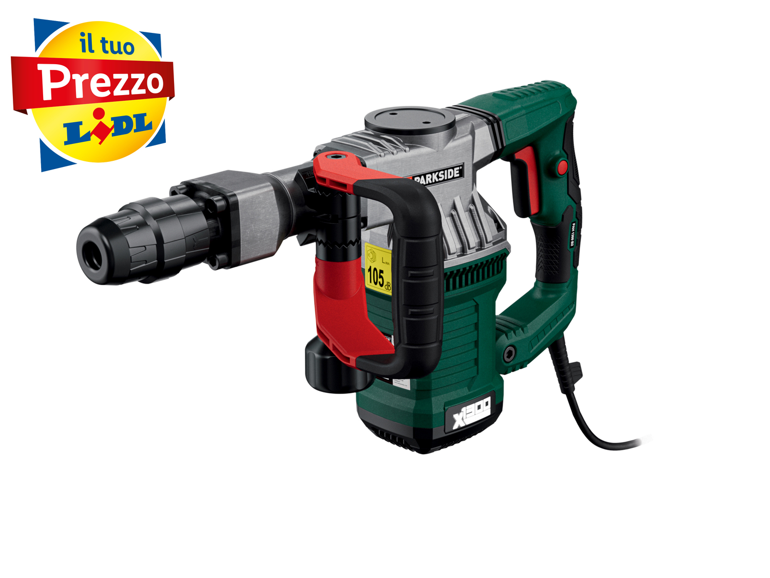 Martello demolitore Parkside, prezzo 69.00 €
- Inserimento degli utensili ...