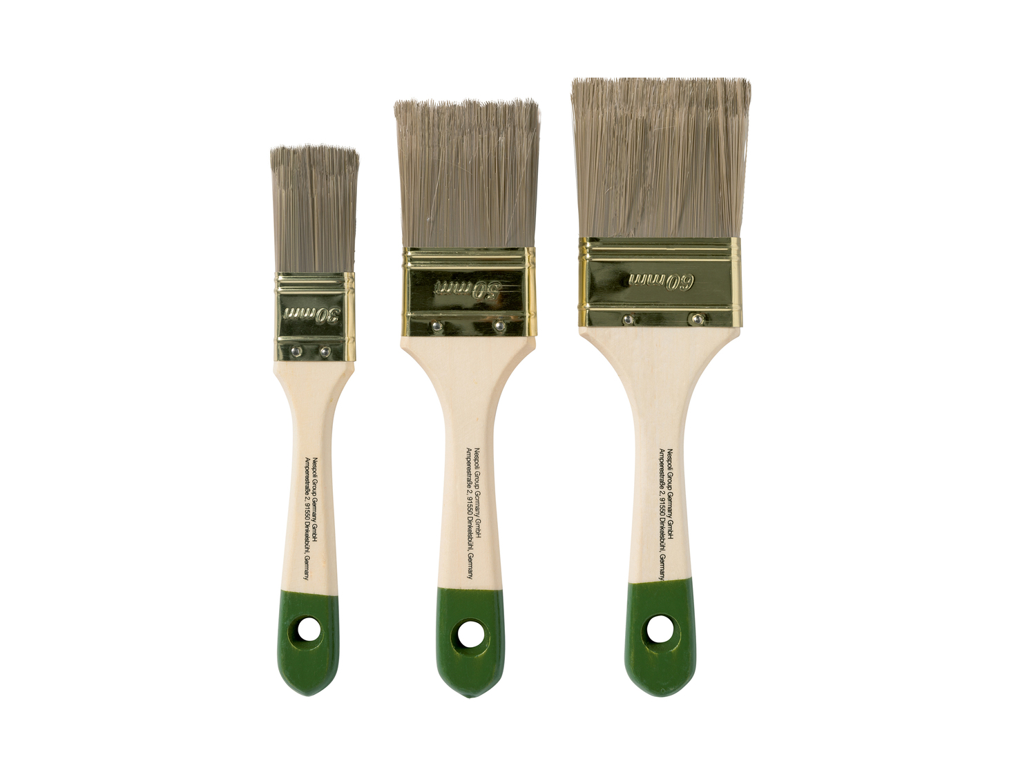 Set pennelli Parkside, prezzo 3.49 €
3 pezzi
Caratteristiche
- FSC no link