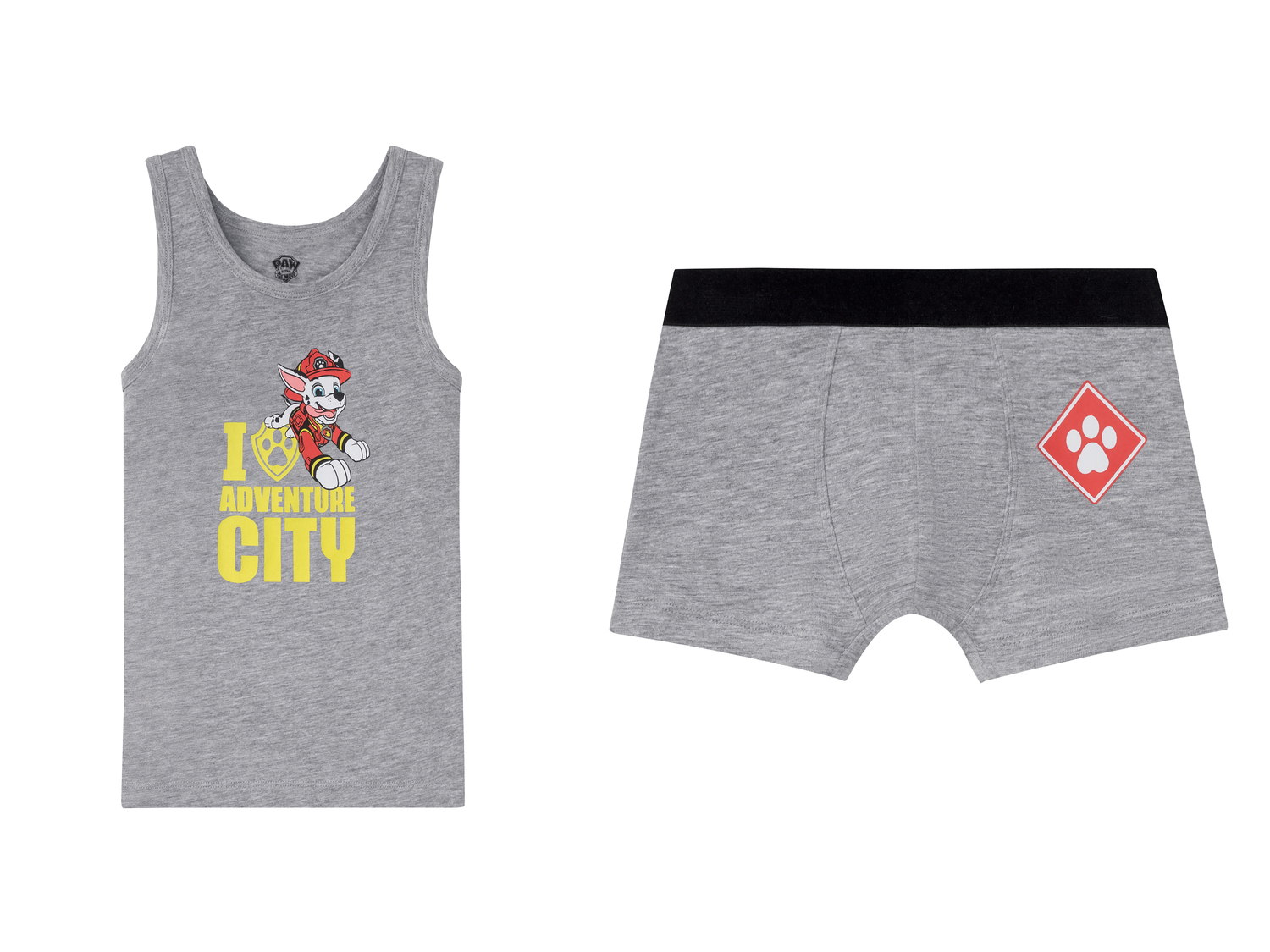 Coordinato intimo per bambina Paw Patrol Oeko-tex, prezzo 3.99 €
Misure: 2-10 ...