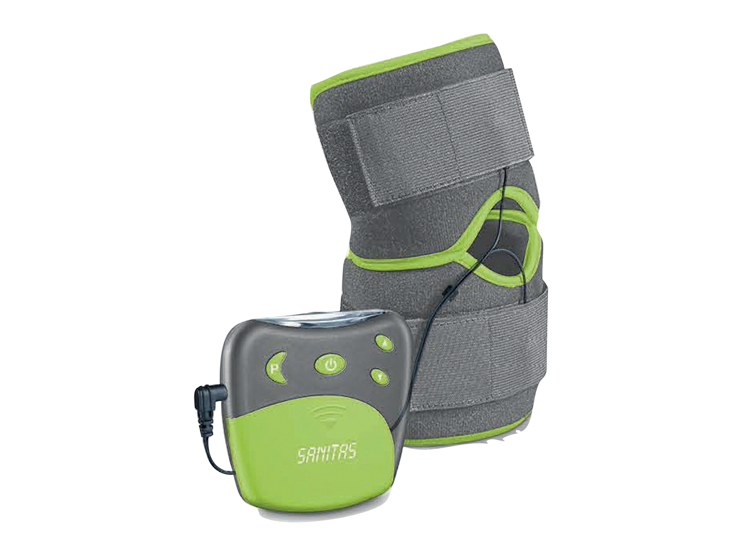 Apparecchio TENS Sanitas, prezzo 24.99 &#8364; 
- 2 elettrodi di contatto resistenti ...