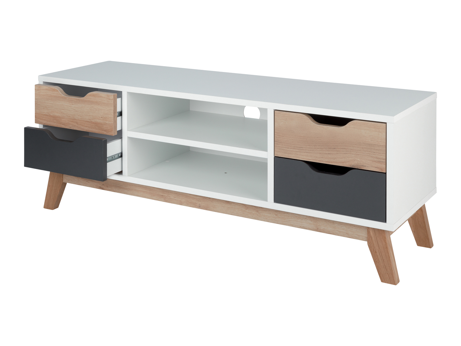 Mobile TV Livarno, prezzo 69.00 €
- Doppio scomparto aperto con passaggio ...