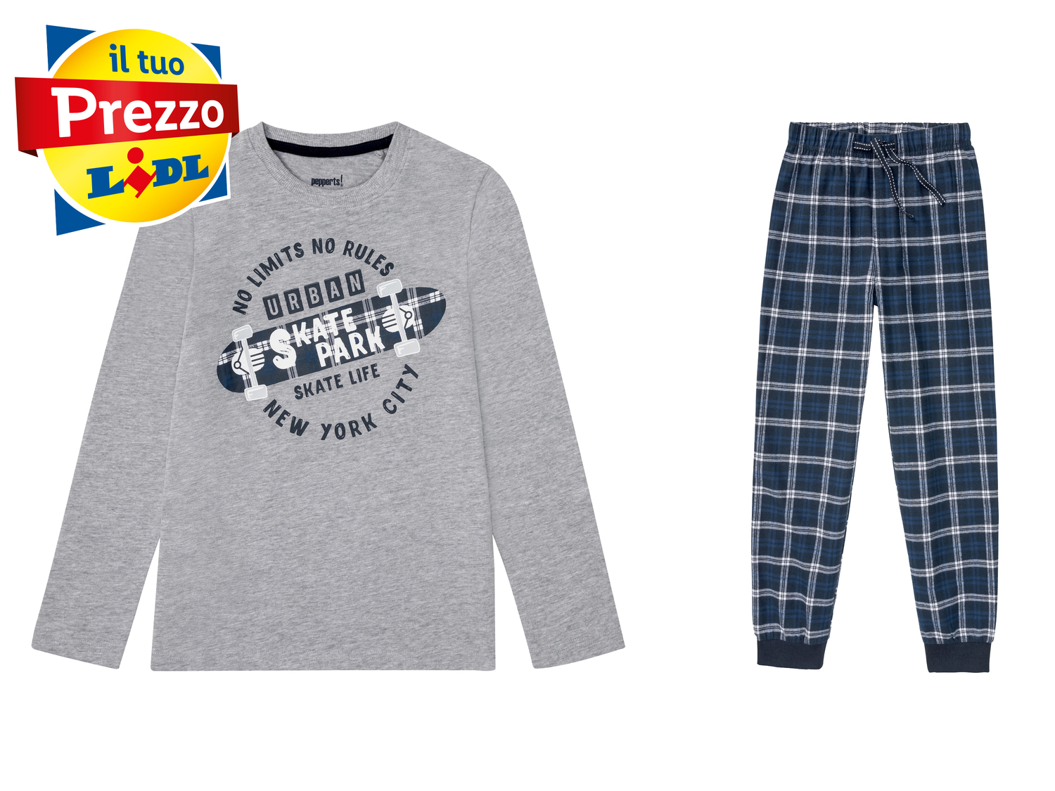 Pigiama da bambino Pepperts, prezzo 7.99 €
Misure: 6-14 anni
Taglie disponibili
Caratteristiche
- ...