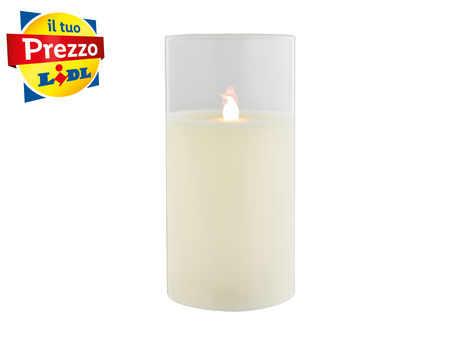 Candela LED Livarno, prezzo 6.99 €
- Timer da 6 ore con ripetizione automatica ...