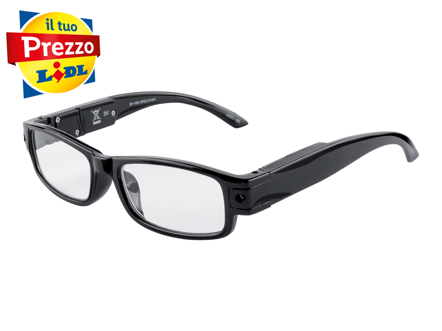 Occhiali da lettura con LED Auriol, prezzo 2.99 €
- Lenti con rivestimento antigraffio
- ...