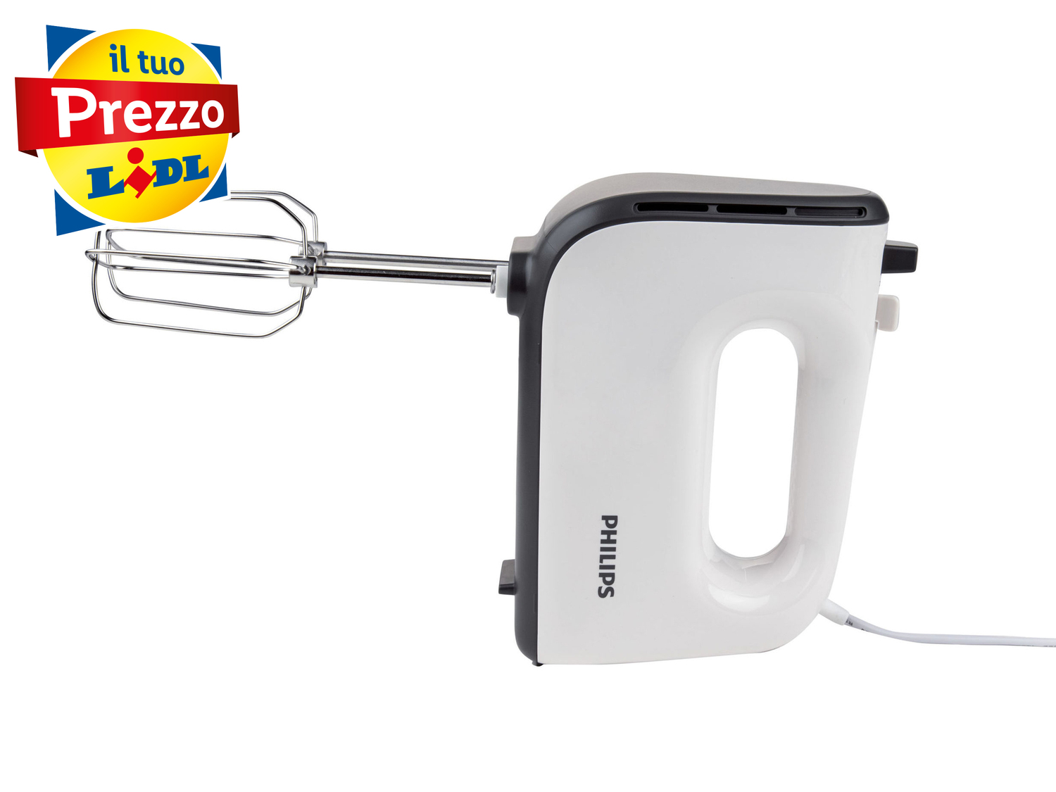 Sbattitore elettrico Philips, prezzo 29.99 €
- 5 livelli di velocità
- ...