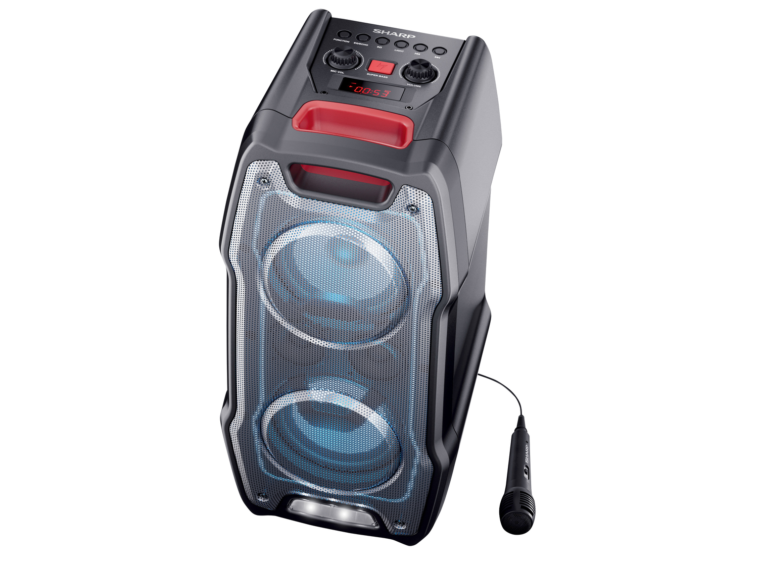 Party Speaker Sharp, prezzo 139.00 €
- Batteria integrata ricaricabile o alimentazione ...
