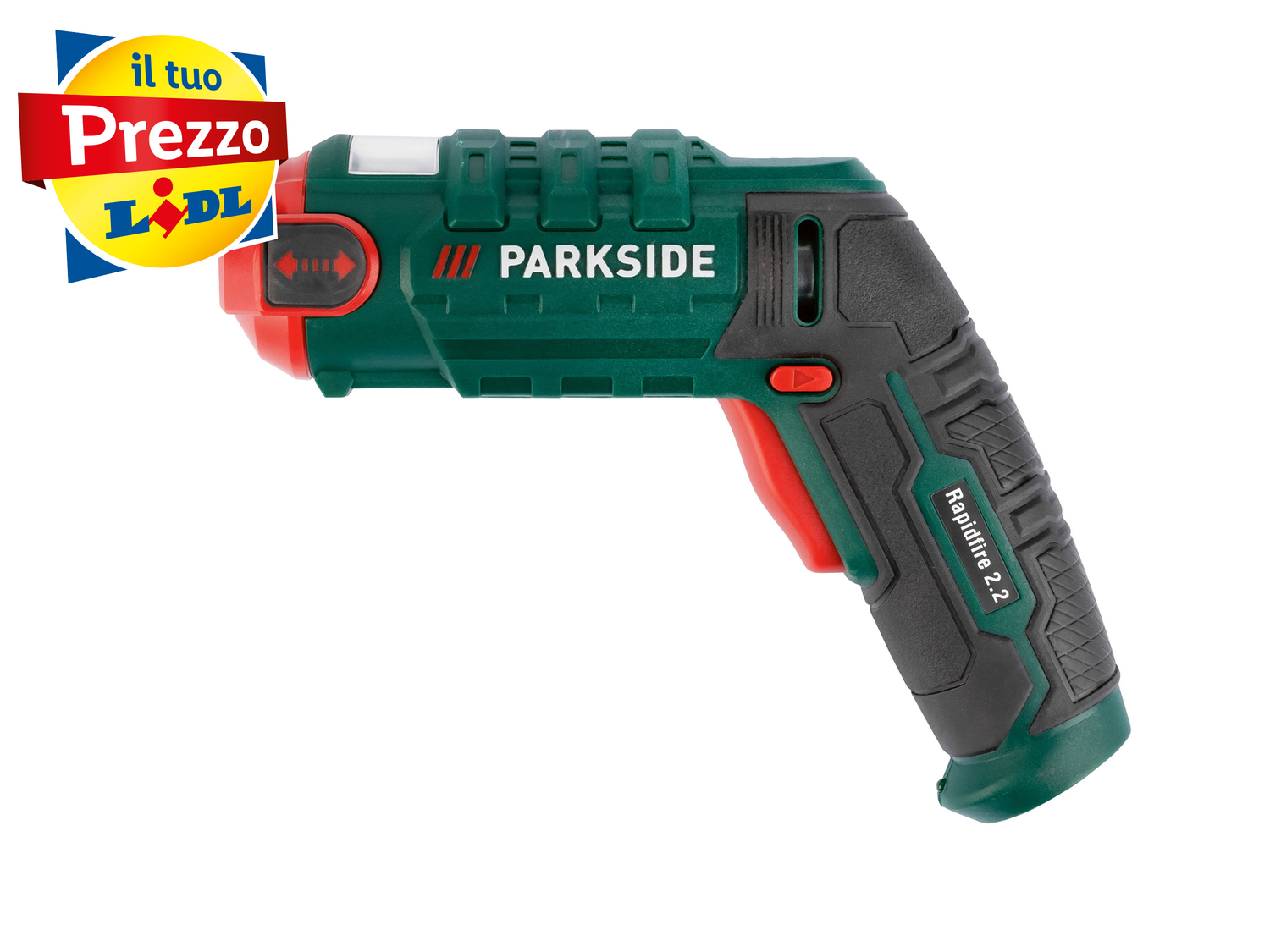 Avvitatore ricaricabile con cambio bit integrato Parkside Rapidfire 2.2, prezzo ...