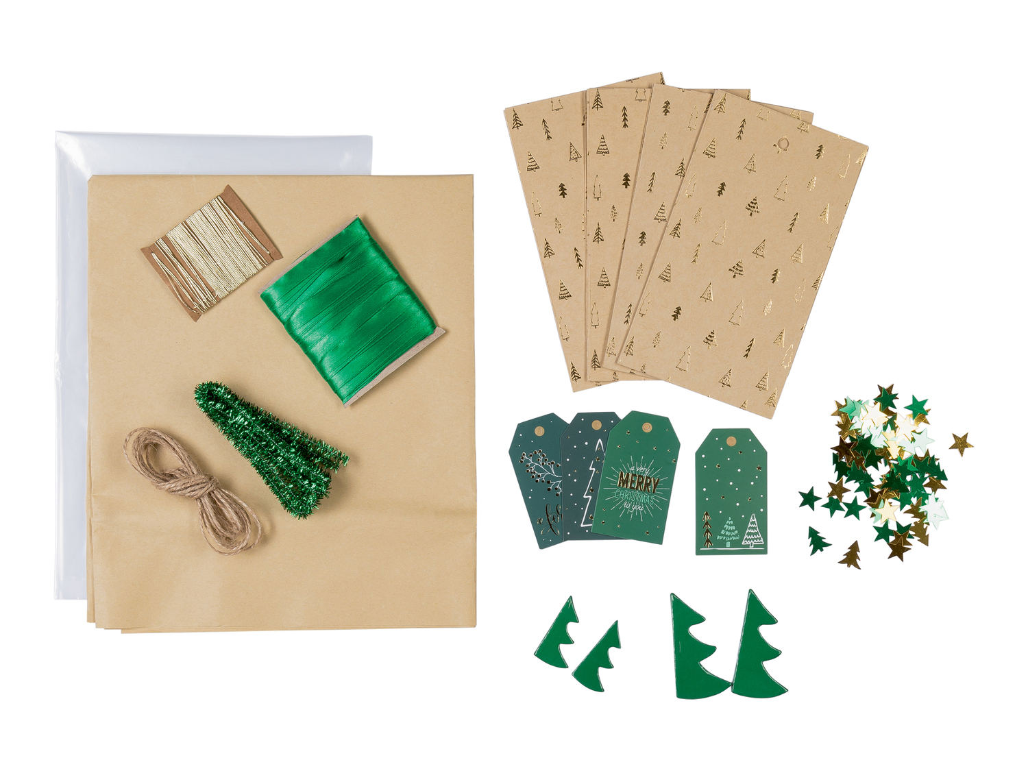 Set per pacchetti regalo Crelando, prezzo 3.99 €
115 pezzi
Caratteristiche