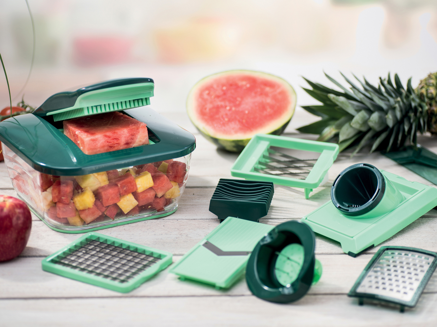 Affettatutto Nicer Dicer Genius, prezzo 39.99 €
- Lame in acciaio inox
- ...