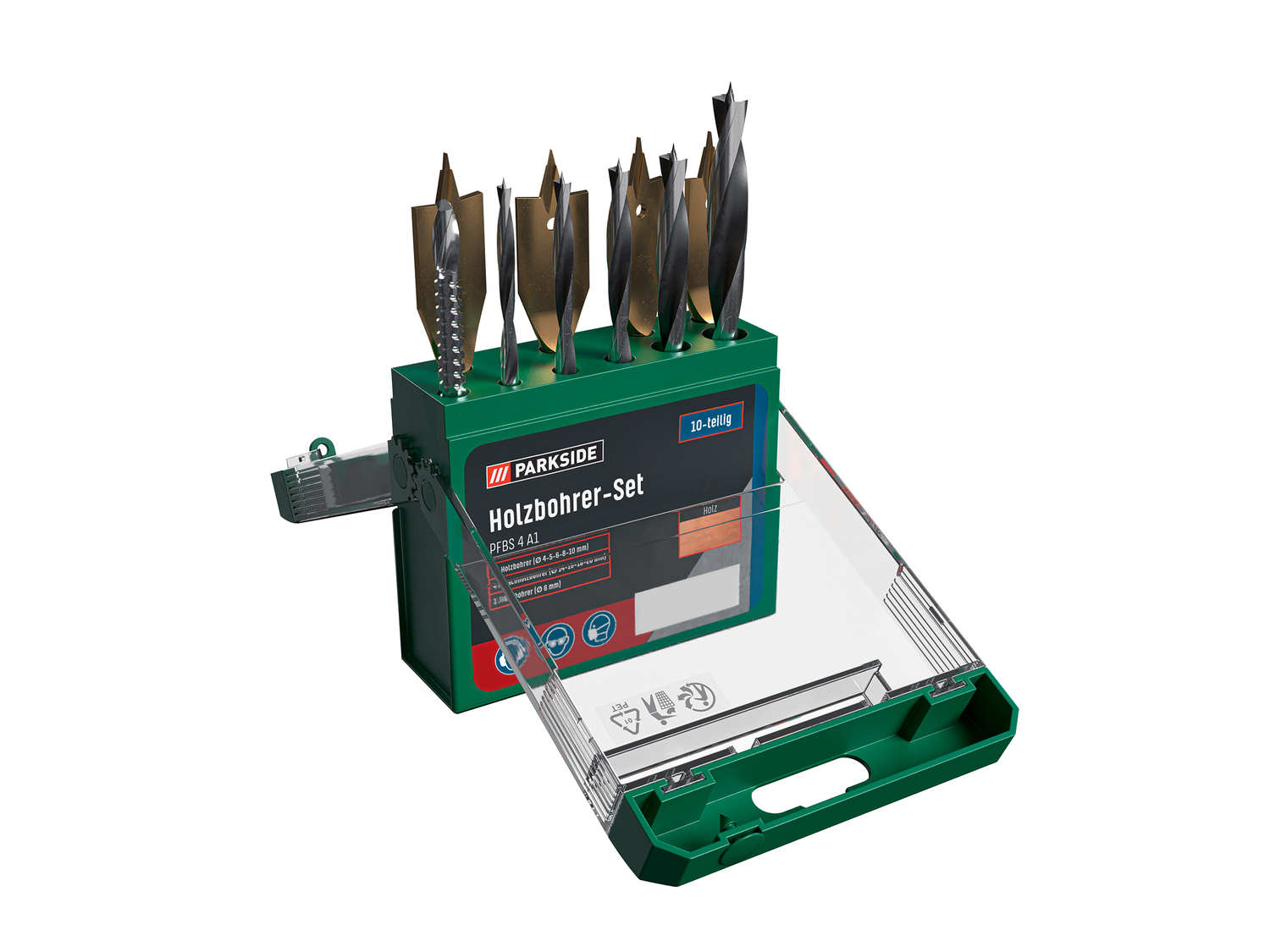 Set punte da trapano o set raspe e mole per legno Parkside, prezzo 7.99 €
10 ...