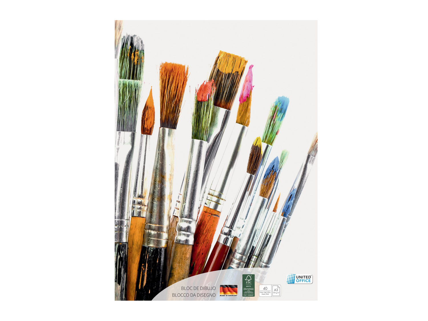 Blocco da disegno A3 United Office, prezzo 1.49 €
40 fogli
Caratteristiche
- ...