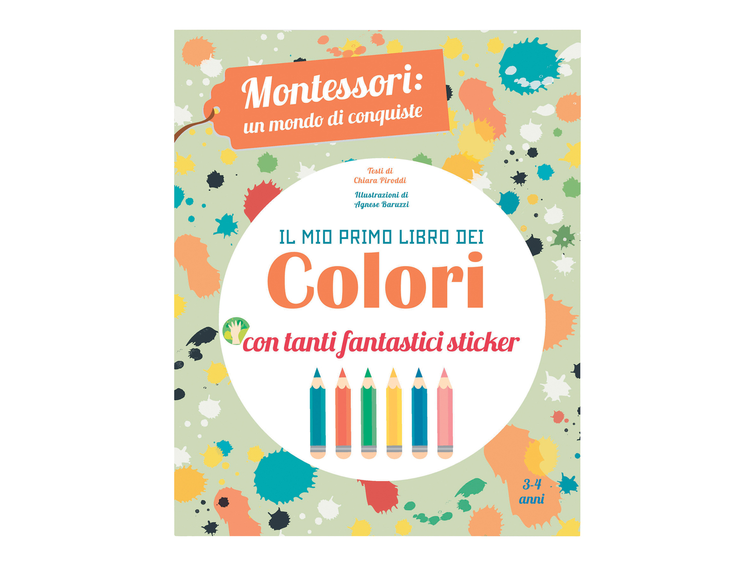 Album da colorare con sticker per bambini Montessori , prezzo 4.99 €