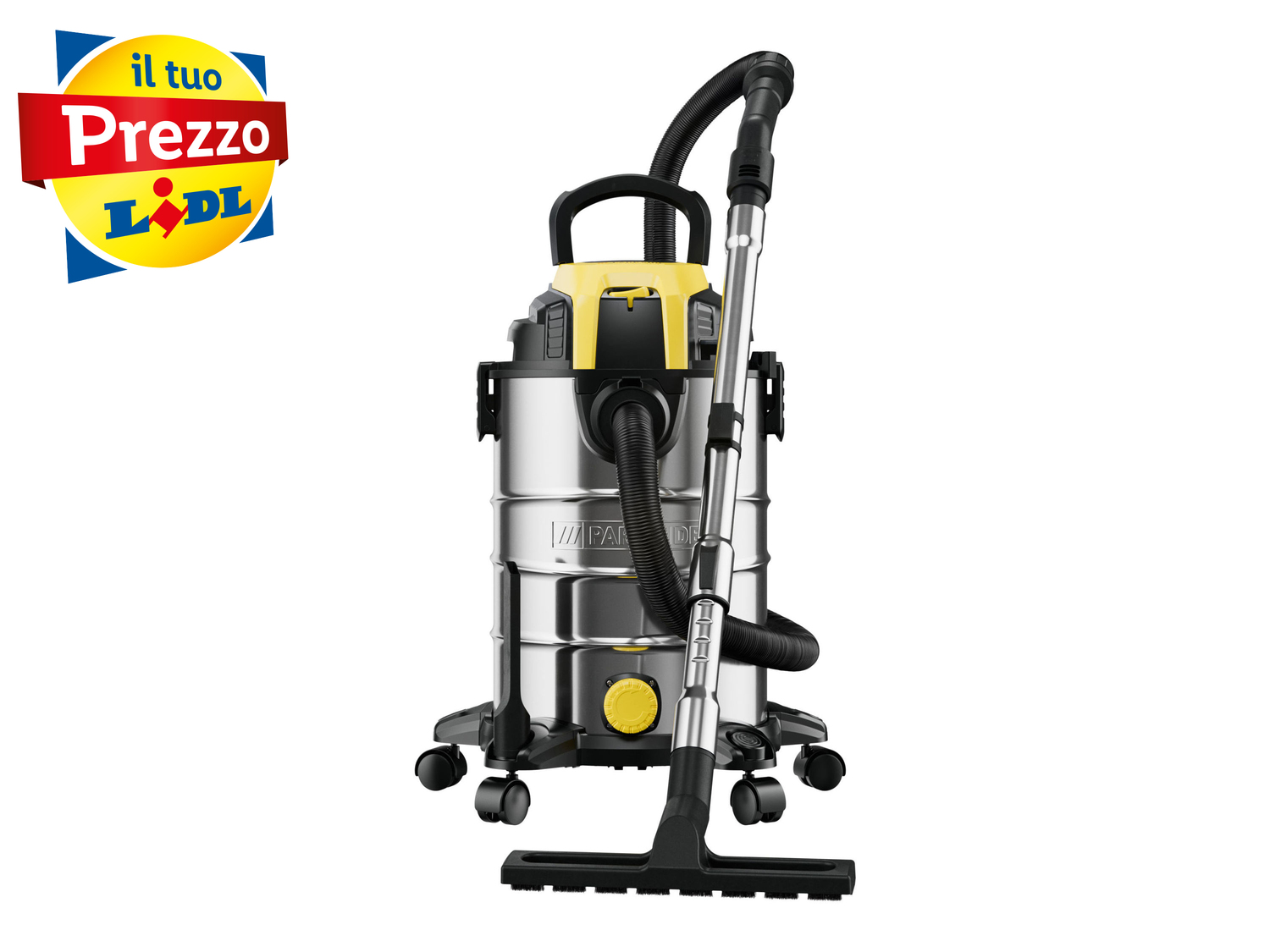 Aspirapolvere-liquidi Parkside, prezzo 49.00 €
- Utilizzabile anche come soffiatore ...