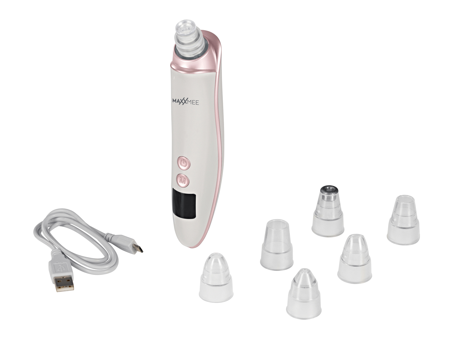Strumento per la pulizia dei pori Maxxmee, prezzo 14.99 €
- Con 6 inserti, ...