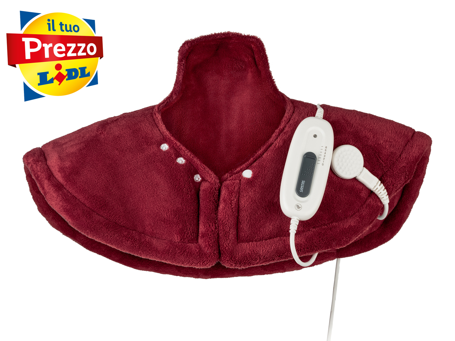 Termoforo per spalle e nuca Sanitas, prezzo 17.99 € 
- 6 livelli per la regolazione ...