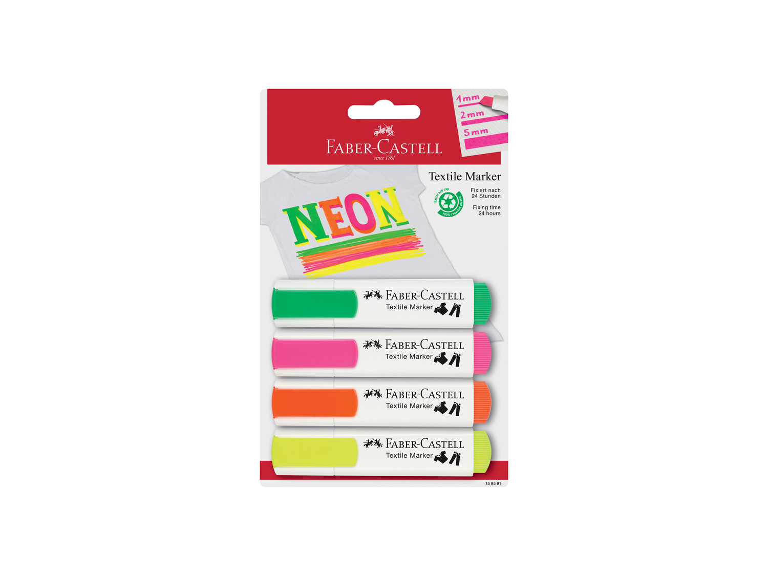 Pennarelli per tessuto Faber-castell, prezzo 6.99 €
4 o 5 pezzi
Caratteristiche
...