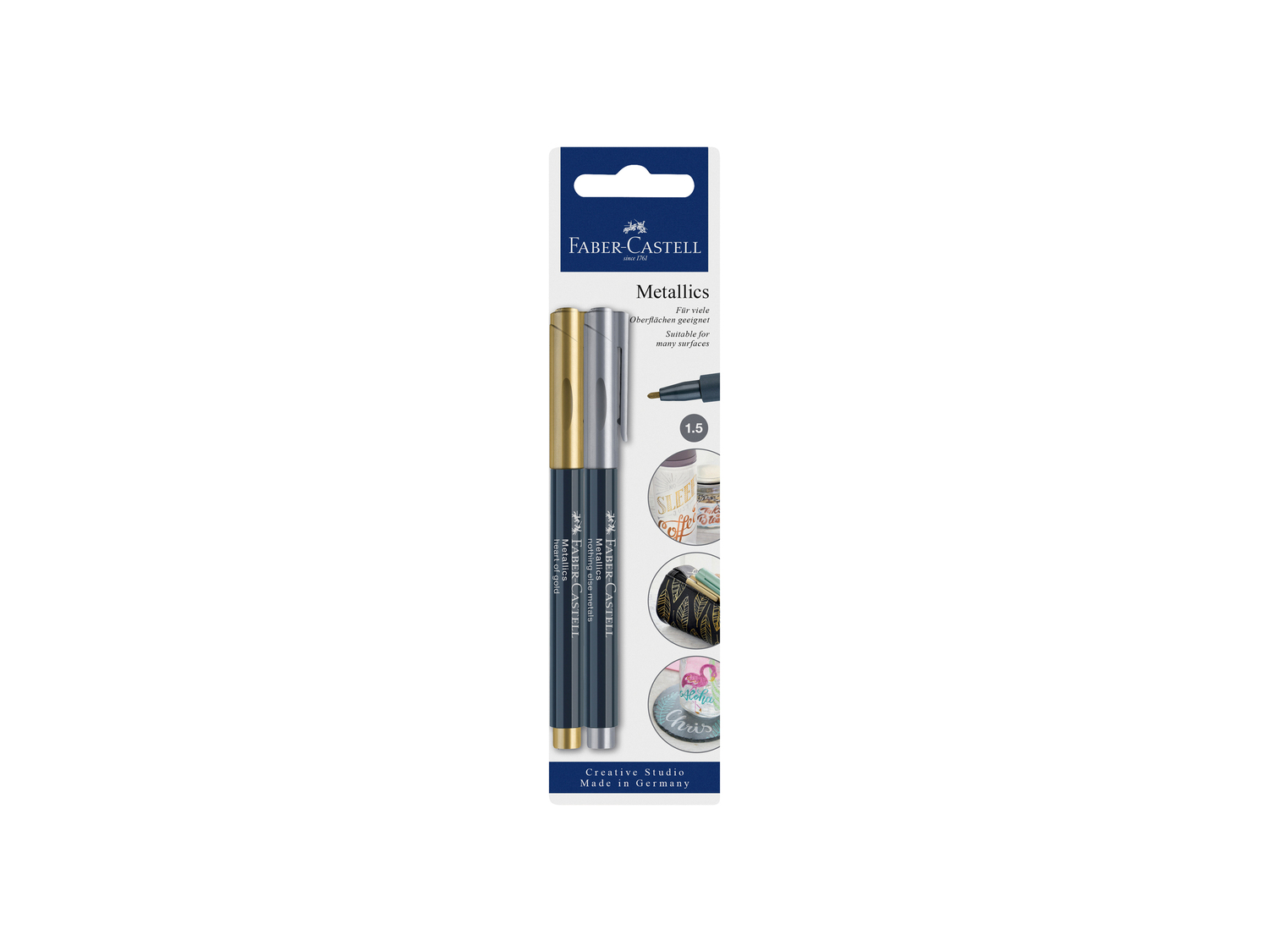 Pennarelli per decorare o evidenziatori Faber-castell, prezzo 4.99 €
2 ...