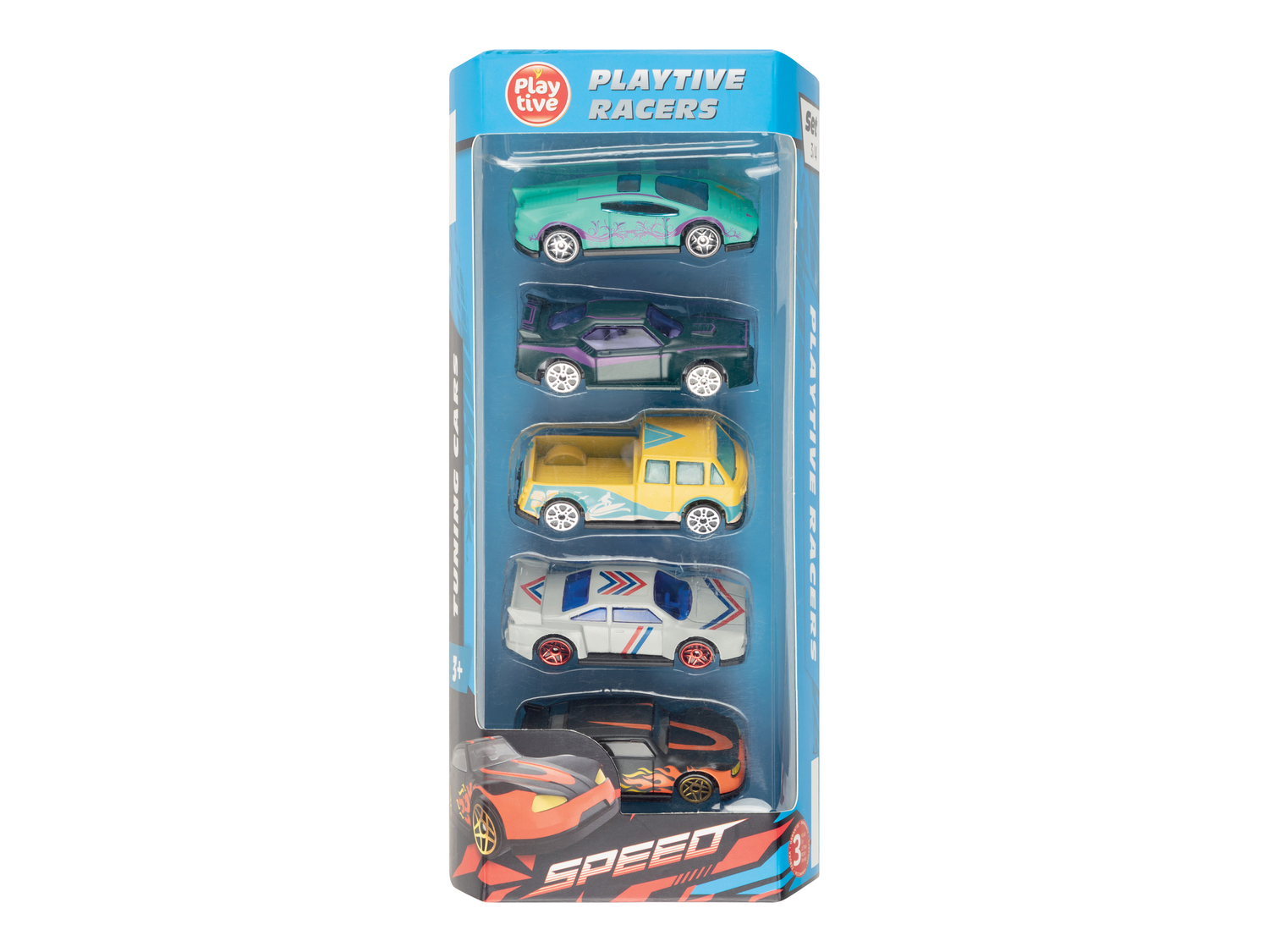 Set macchinine Playtive, prezzo 4.99 €
5 pezzi
- Età: 3+
Caratteristiche
- ...