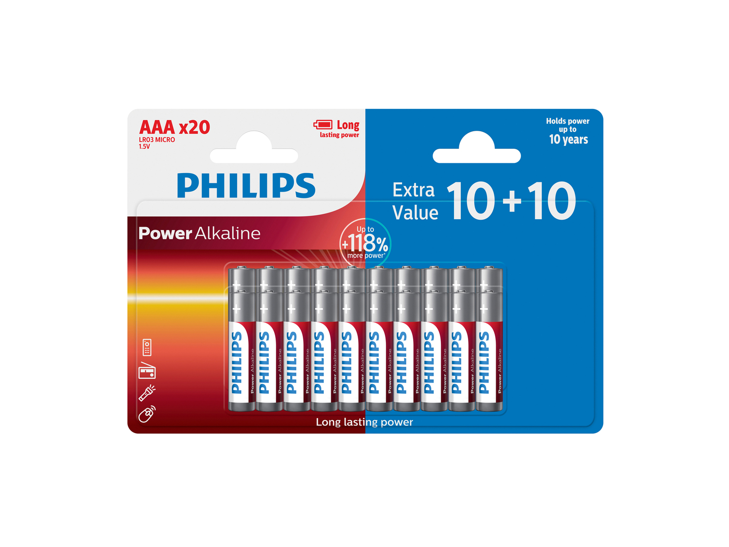 Batterie stilo o ricaricabili Philips, prezzo 6.99 €
Caratteristiche