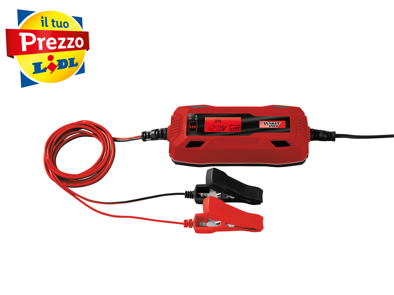 Caricabatterie per auto e moto Parkside, prezzo 14.99 €
- 4 programmi per adattare ...