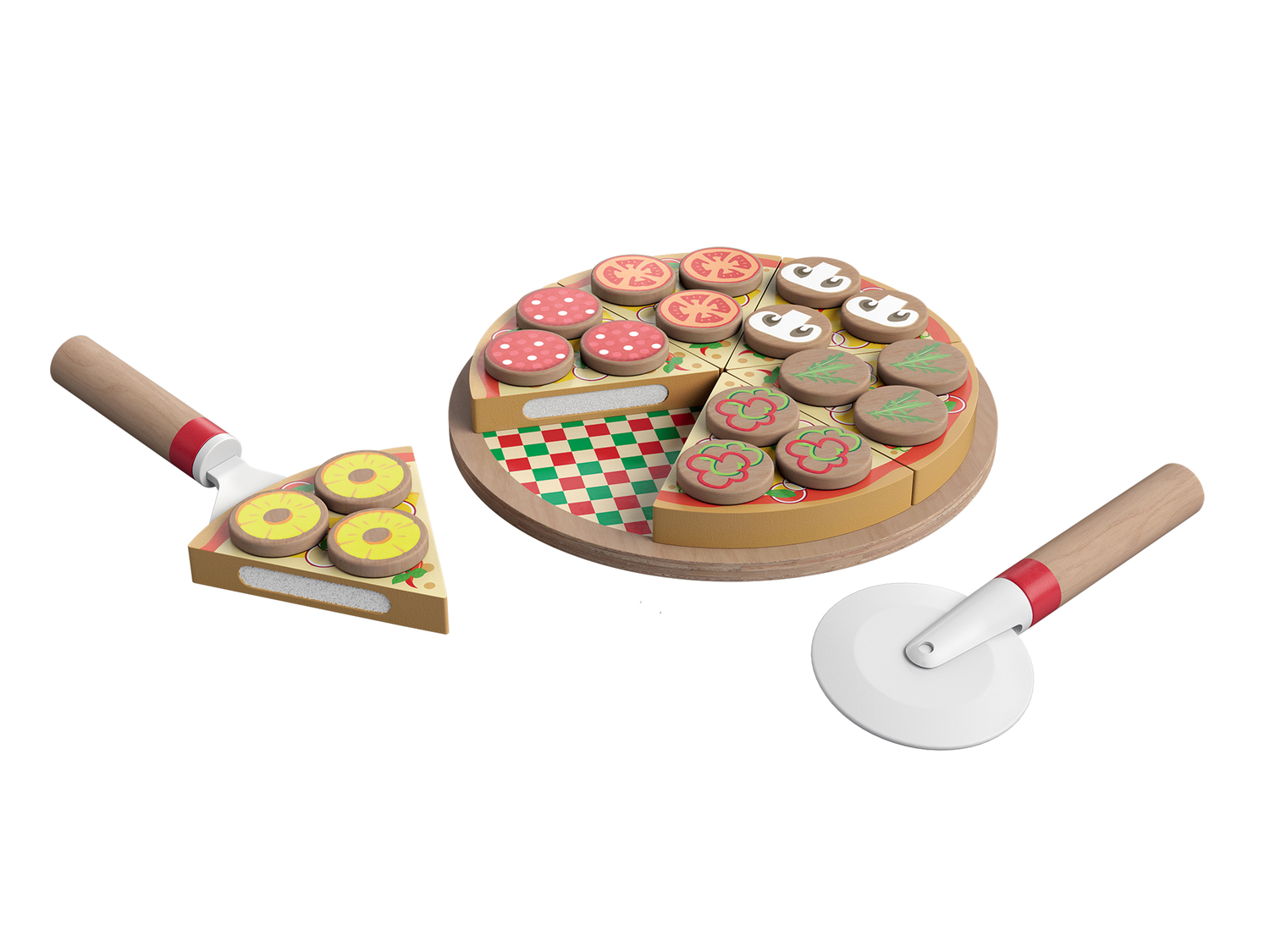 Set alimenti giocattolo in legno Playtive, prezzo 5.99 €
- Età ...