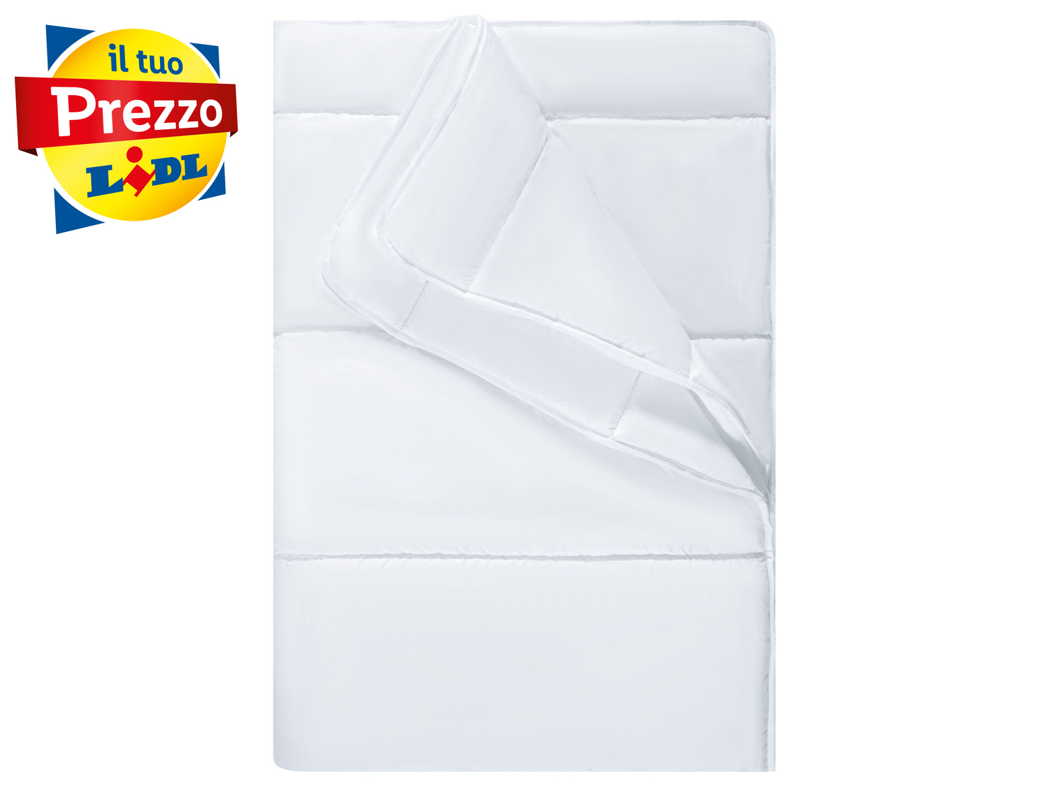 Piumino singolo Livarno, prezzo 17.99 € 
- Imbottitura prodotta in materiale ...