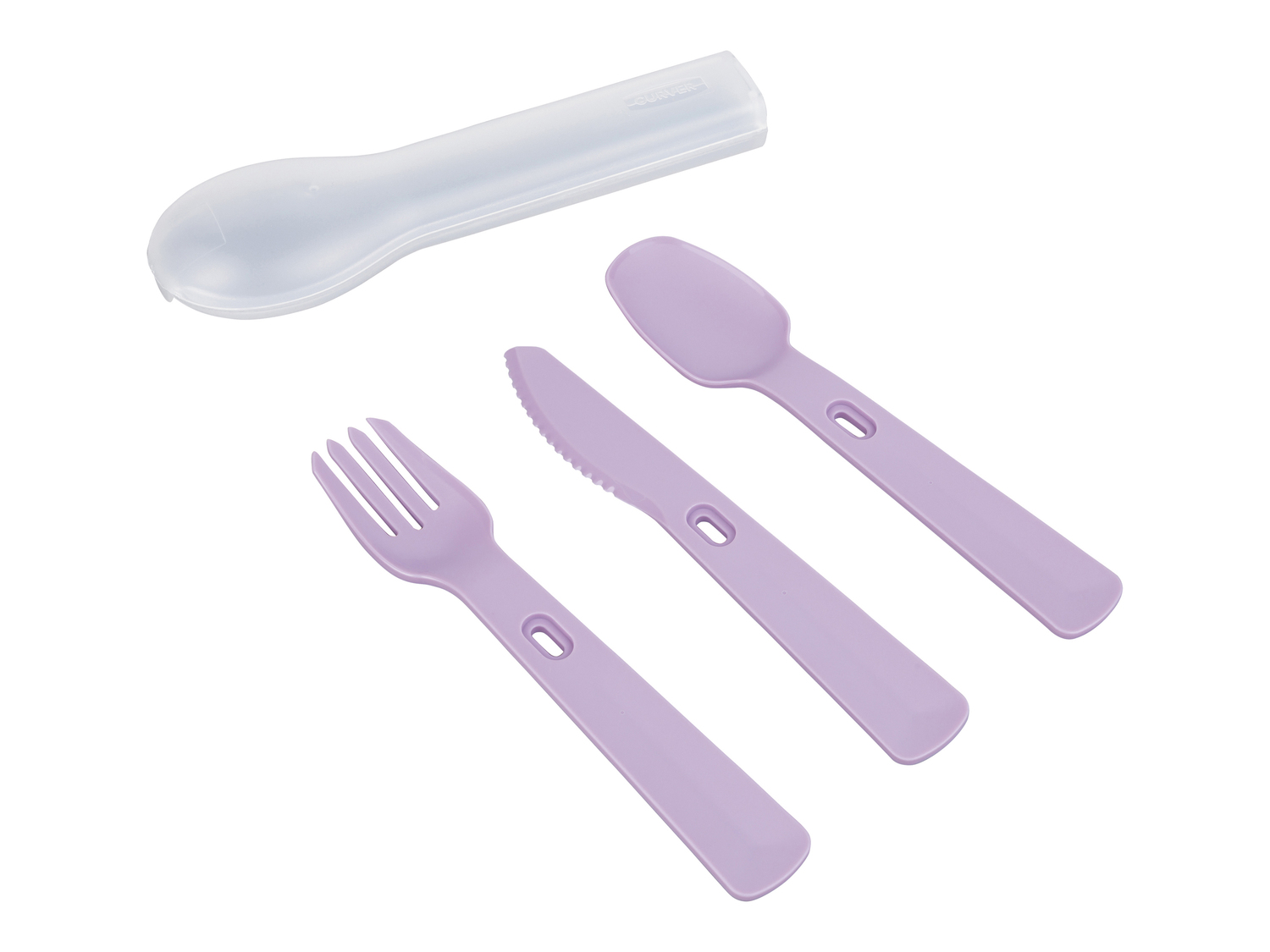 Posate con custodia Curver, prezzo 1.49 €
Caratteristiche