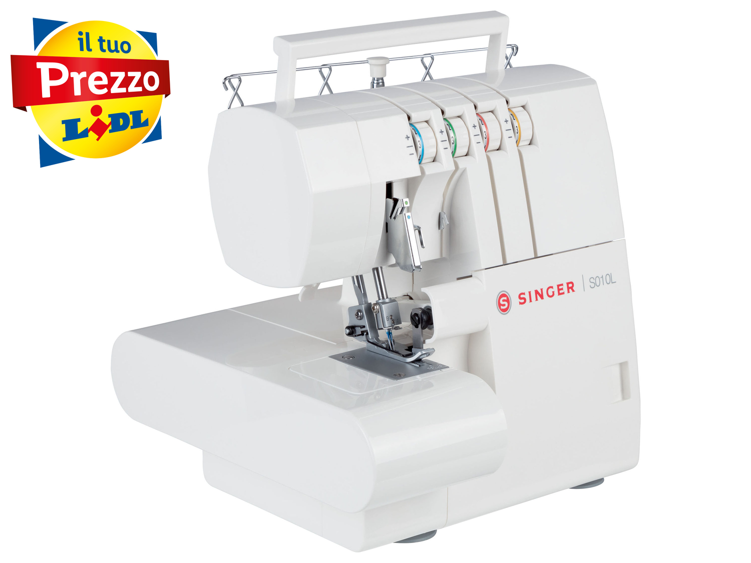 Tagliacuci Singer S010L, prezzo 189.00 €
- Con tensione del filo regolabile, ...