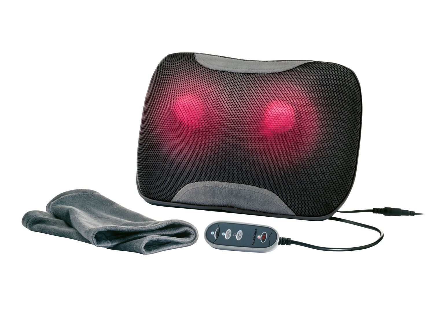 Cuscino per massaggi Shiatsu Silvercrest Personal Care, prezzo 29.99 €
- 4 testine ...