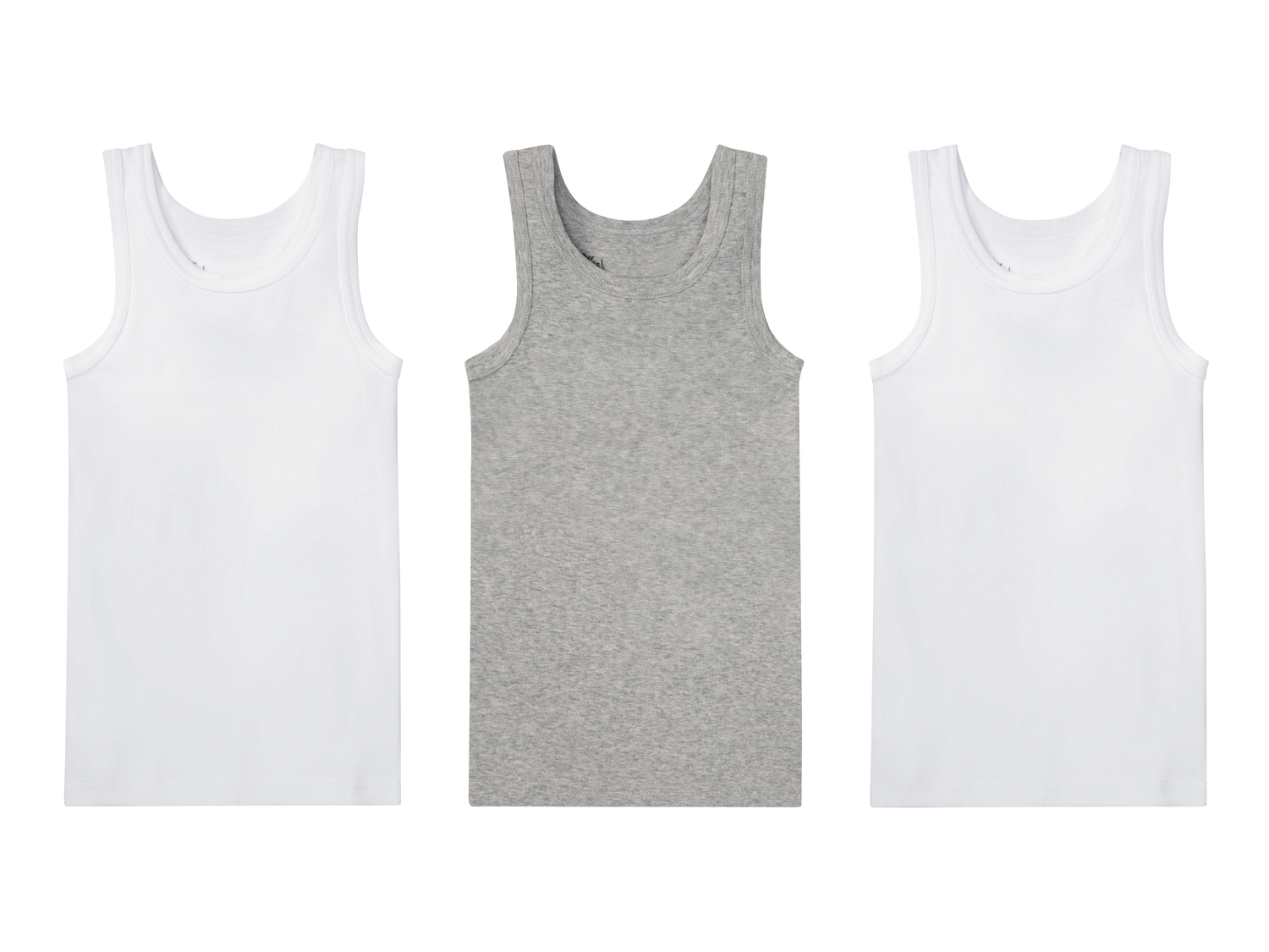 Canotta da bambino Pepperts, prezzo 6.99 €
3 pezzi - Misure: 6-14 anni
-
Puro ...