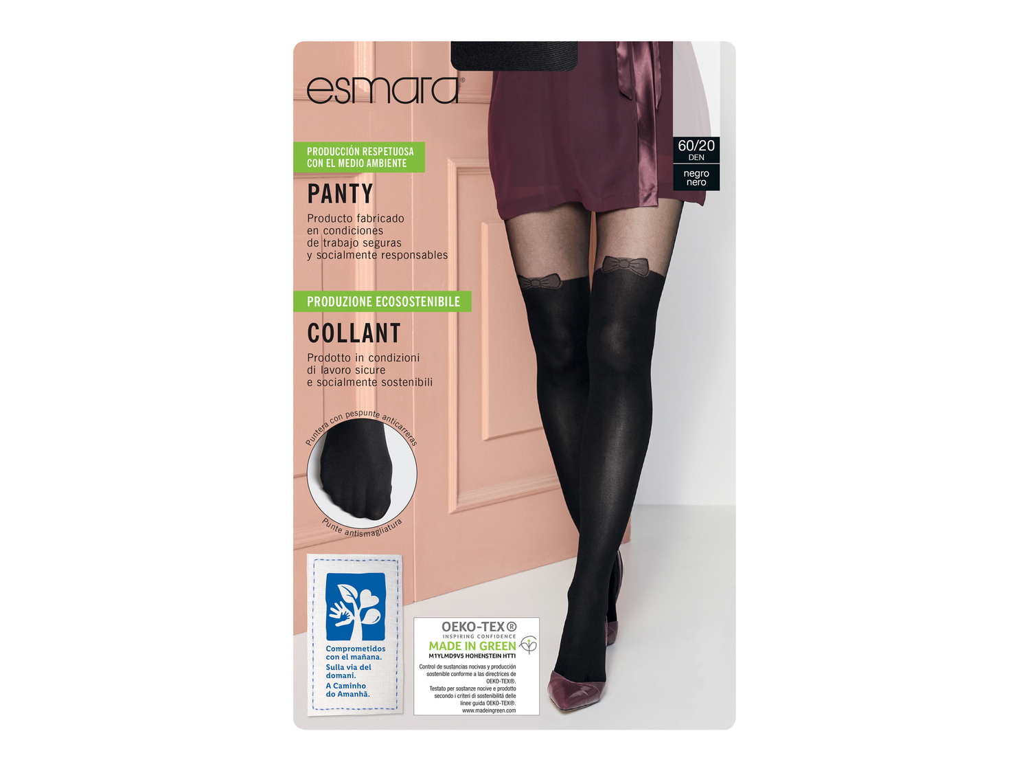Collant da donna Esmara, prezzo 2.99 €
Misure: S-L
- Con punte rinforzate ...