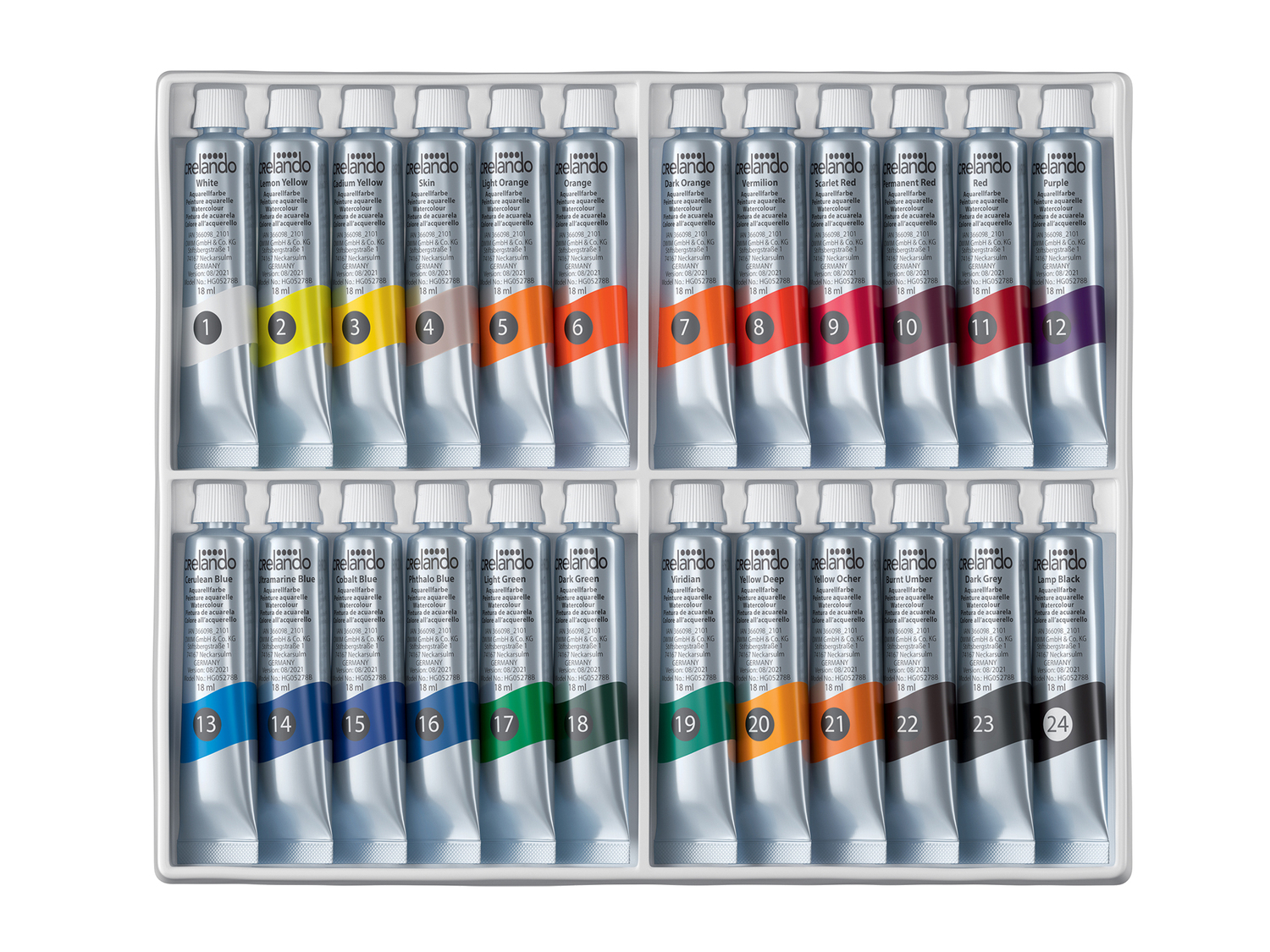 Colori acrilici, ad olio o colori ad acquerello Crelando, prezzo 4.99 € ...